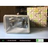 Renault 14 R14 Faro Fanale Anteriore Sinistro Assimetrico + 4w Nuovo Originale VALEO-CIBIE-LC158-470375 New Old Stock