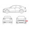 Fiat 850 Sport Coupè, Fiat 124 Sport Coppia Lenti Fanalini Anteriori Dx e Sx STARS 1.100.00-1.18.00 New From Old Stock