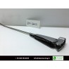 Braccio tergicristallo in acciaio Lucido [lunghezza: mm 300] Curva a Sinistra Sev Marchal BTC-300S New From Old Stock