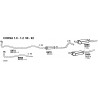 Opel Corsa A S83 10-11-13-14cc  82-93 Marmitta Silenziatore Centrale FONOS CD5970 852029-852181-852318 New From Old Stock