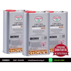 Antigelo Gasolio - Diesel Anti-Freeze 3 latte da Lt.1 prodotto uso professionale Green Star 3126300025