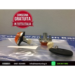 Coppia Fanalini Freccia Lampeggiatore Laterale Arancio Fiat 500 1300 1500 OLSA 1200056202-10209800-4053995 New From Old Stock