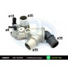 Fiat-Bravo-Brava 182-185 16ie-17TD 96-02 Gruppo Termostato Nuovo BEHR 75° C.771.75-C77175 New From Old Stock