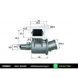 Fiat Croma 16cc Modello [154] 85-90 Termostato Motore Gruppo Termostatico Behr 83° C52483 7627399 New Nos