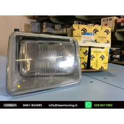 Renault R18 Gruppo Ottico Sinistro Lampada Asimmetrica P45t Con Supporto Originale Nuovo SEV MARCHAL-61235203G-61235203 New Nos