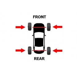 Renault R4 - R6 - R10 - R8 Kit Cuscinetti Ruote Anteriori e Posteriori L/R SKF564 7702040475-7703090182-7703090252-7701460640