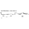 Fiat Uno 146 1,0cc 994cc 86-01 Tubo Collettore Anteriore Nuovo IMASAF-252801