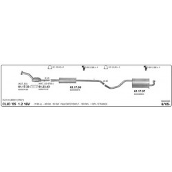 Renault Clio 1.2cc 16v Modus Grand Modus 1.2 16v 05-14 Euro4 Catalizzatore Ceramico VENEPORTE-45241-CD65241-8200276169