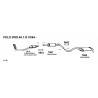 Volkswagen Vw Polo 6N2 1.0-1.4-1.6cc 94-01 Marmitta scarico Centrale Nuova Asso 7687-CD7687-6N0253209A