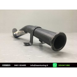 Renault R5 1.0-1.1-1.3cc 77-84 Tubo Scarico Codino Posteriore Doppia Staffa Nuova FONOS-6968-CD6968-7700691607