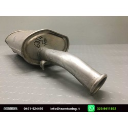 Renault R18 1.6 Turbo Benzina 80-86 Marmitta Silenziatore Posteriore Fonos Aluminox-6874-CD6874-7700683611