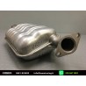 Ford Fiesta III 1.6-1.8 16v 92-95 Marmitta Silenziatore Scarico Posteriore FONOS-ALUMINOX-40029-CD40029- 6874978-6874979