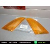 BMW 7 E23 733/745 Coppia Lente Fanalino Freccia Amber L+R P691S + P691D-New Old Stock