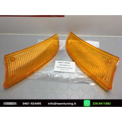 BMW 7 E23 733/745 Coppia Lente Fanalino Freccia Amber L+R P691S + P691D-New Old Stock