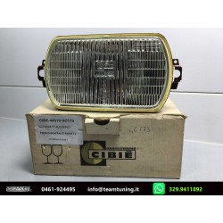 Faretto Rettangolare Alogeno Diffusore Luce Bianca Lampada H2-55w CIBIE-44519-GC173 New From Old Stock