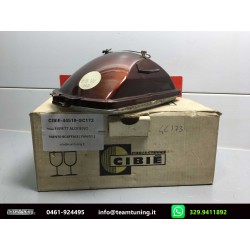 Faretto Rettangolare Alogeno Diffusore Luce Bianca Lampada H2-55w CIBIE-44519-GC173 New From Old Stock