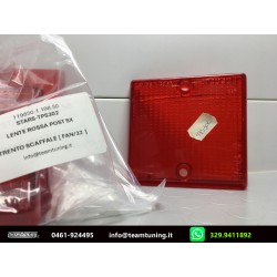 Fiat 132 Berlina 1° Serie Lente Rossa Centrale Fanale Posteriore Sinistro STARS 1.198.50-119850-TPS302-New Old Stock