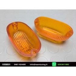 Autocarro OM 625/643/683/690/693 Coppia Plastiche Amber Lampeggiatori Laterali  ARIC 33.803.131-338103131-New Old Stock