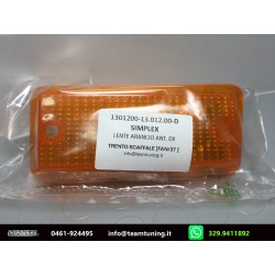 Fiat 126 Mk1 72- Trasparente Plastica Amber Lampeggiatore Anteriore Destro Simplex 1301200-13.012.00-New Old Stock