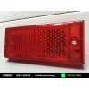 Fiat 131L/CL Mk1 1974- Plastica Lente Rossa Centrale Fanale Posteriore Sinistro ALTISSIMO-294501S-290.4501-S-4324032