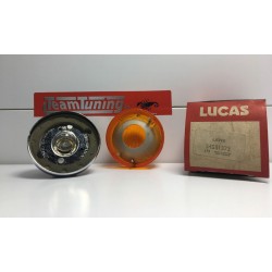 AUSTIN-HEALEY 3000 BJ8, LAND-ROVER 3, TRIUMPH SPITFIRE, TR4A, TR250, AC COBRA- FANALE POSTERIORE LUCAS L691-L692-54581373 NOS