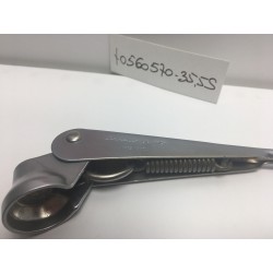 ALFA-FIAT-LANCIA-BRACCIO TERGICRISTALLO ACCIAIO-INOX-SATINATO NUOVO CARRELLO 70560570 NOS