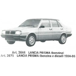 LANCIA PRISMA MOD. 84-86 MASCHERINA PARAFREDDO NUOVA ORIGINALE GEV 2675 NOS