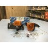 Kit lampeggiatori Luce Arancio Con Staffe Applicazioni Autocarri Mezzi Agricoli Nuovo Originale COBO-04.418.0000.01