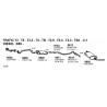 Renault Master T30-35 -Trafic T3-T5 Benzine e Diesel 81-95 Marmitta Silenziatore Centrale CD6928-WALKER New From Old Stock