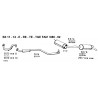 Citroën BX 11-14cc E-RE 83-88 Tubo Collettore Anteriore Nuovo WALKER CD2673 96012198 New From Old Stock