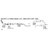 Ford Escort 18cc TD Catalizzato RFD-RFK 93 (D18TDI) Tubo Collettore con Flessibile CD40149 Walker 19405 New From Old Stock